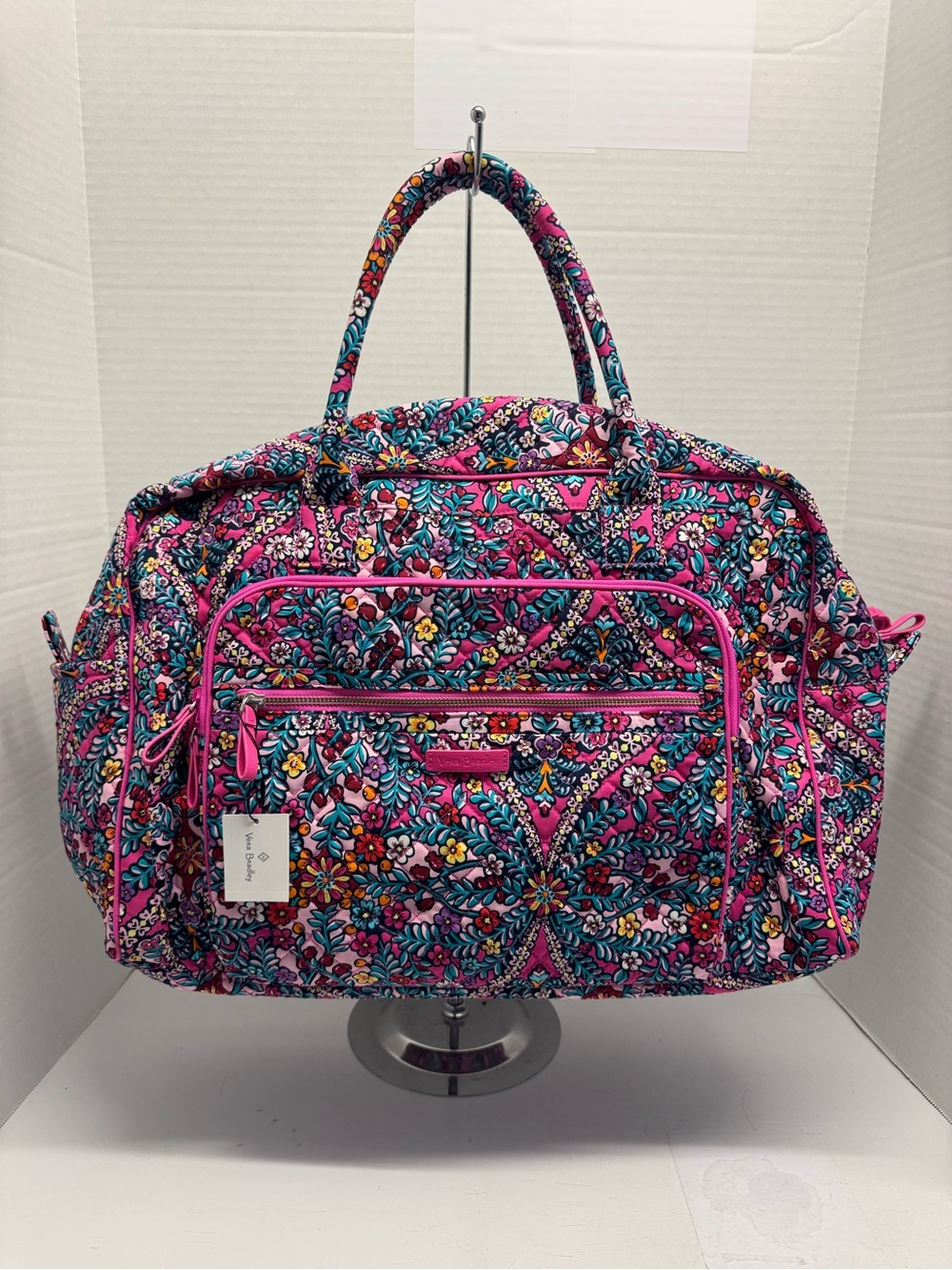 Vera Bradley Kaleidoscope Iconic Weekender Travel Bag